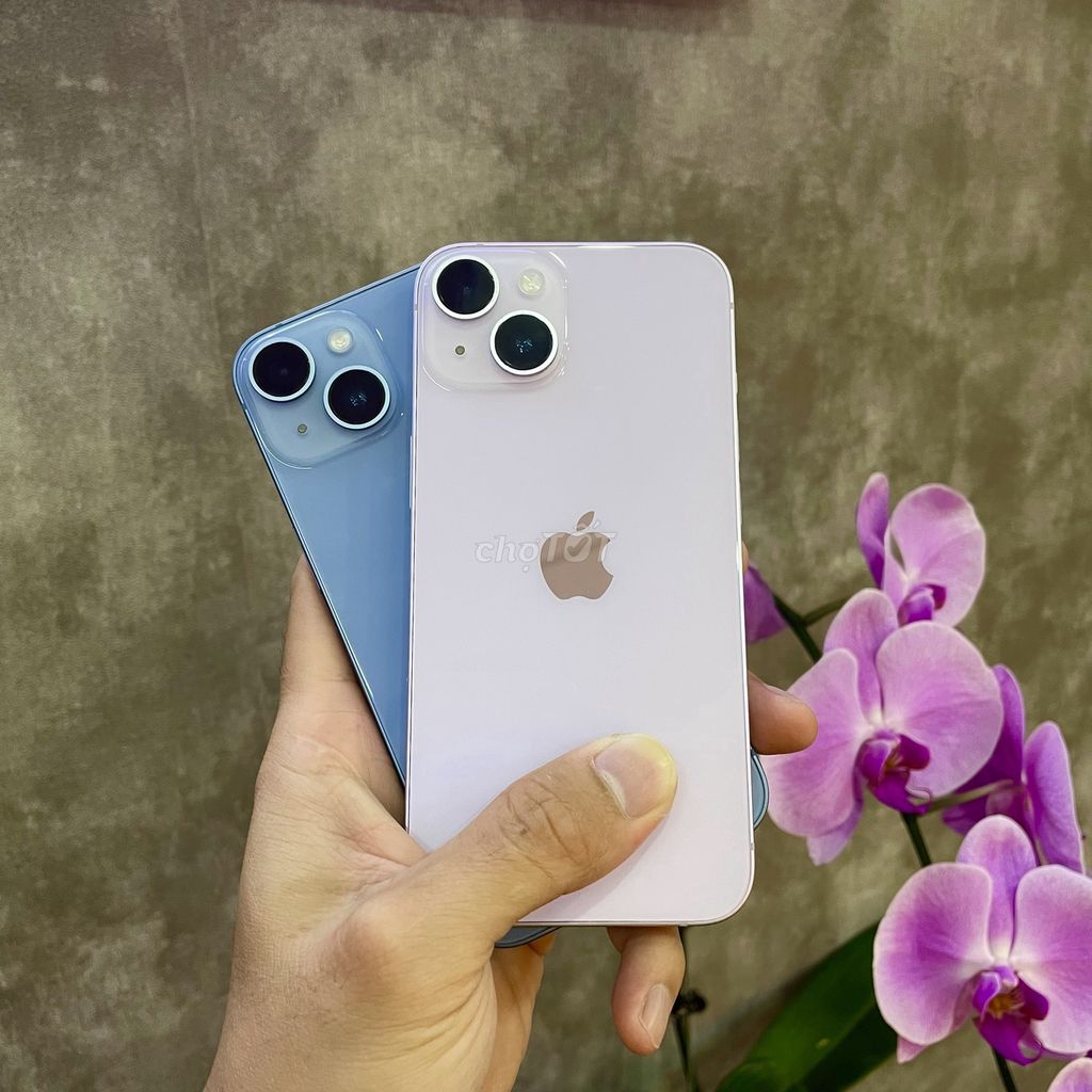 iPhone 14 128+256GB Quốc Tế 2sim Vật lý⚡𝗕𝗛 𝟲𝗧𝗵𝗮́𝗻𝗴