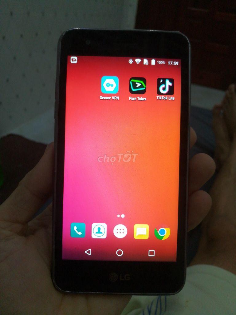 Điện thoại LG màu Xám đã dùng. Mua bán Điện thoại tại Quận Ninh Kiều Cần Thơ được đăng bởi TRAN PHUOC DAT hình 1