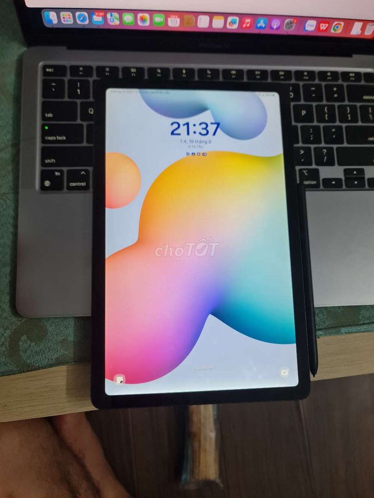 Samsung Tab S6 Lite P619 4g 4/64 Đen kèm bút. Mua bán Máy tính bảng tại Quận Tân Bình Tp Hồ Chí Minh được đăng bởi Sơn hình 1