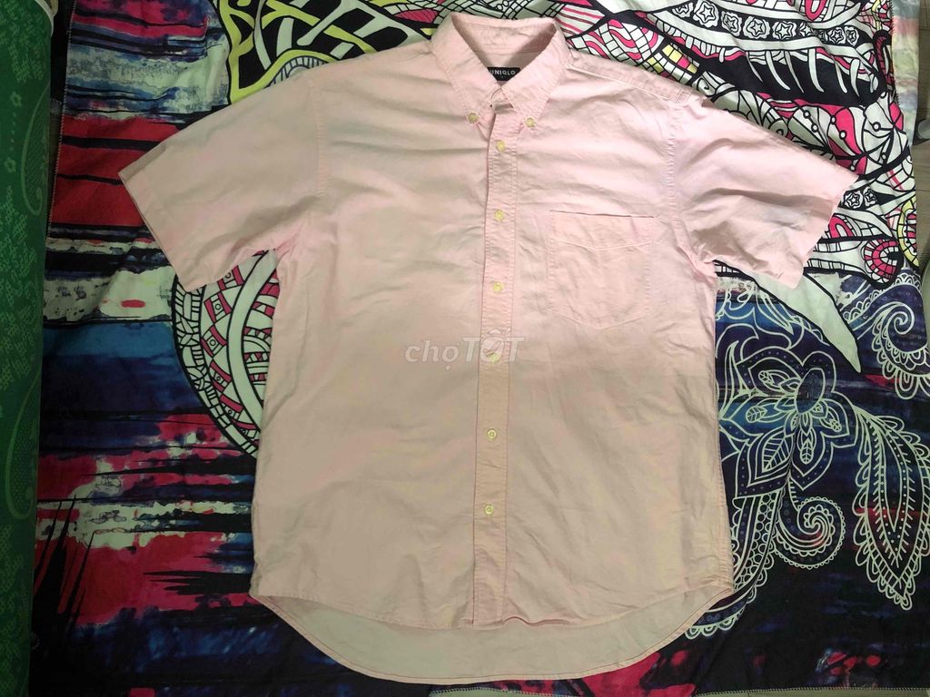 Uniqlo sơmi Hồng nhạt 70-80kg. Mua bán Quần áo tại Quận Bình Thạnh Tp Hồ Chí Minh được đăng bởi SI SHOP hình 1