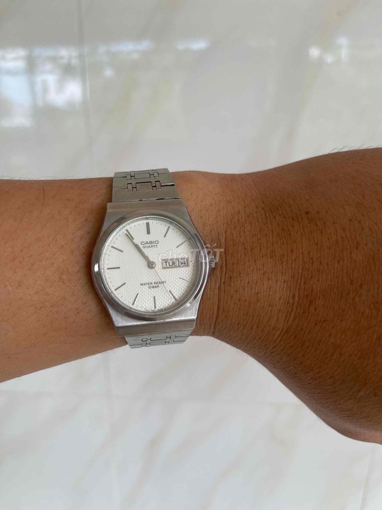 Đồng hồ   Casio Quartz Thụy Sĩ Bạc. Mua bán Đồng hồ tại Thành phố Sa Đéc Đồng Tháp được đăng bởi MR T hình 1