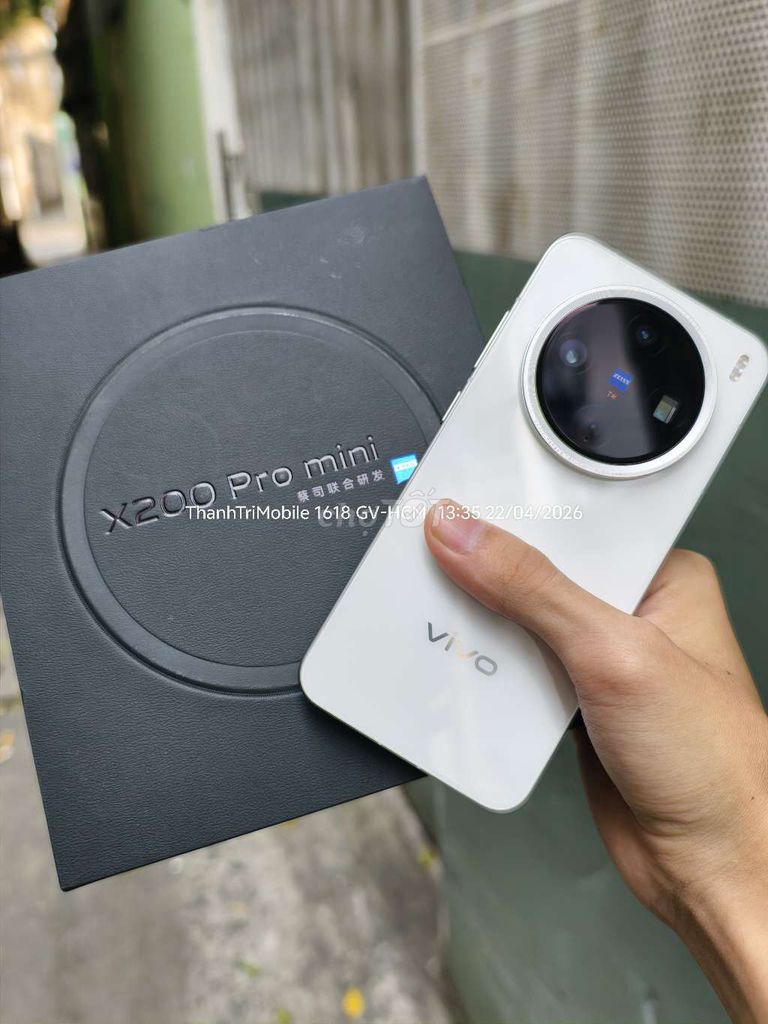 Vivo X200 Pro Mini 16/512 Trắng fullbox nội địa. Mua bán Điện thoại tại Quận Gò Vấp Tp Hồ Chí Minh được đăng bởi Thanh Tri hình 1