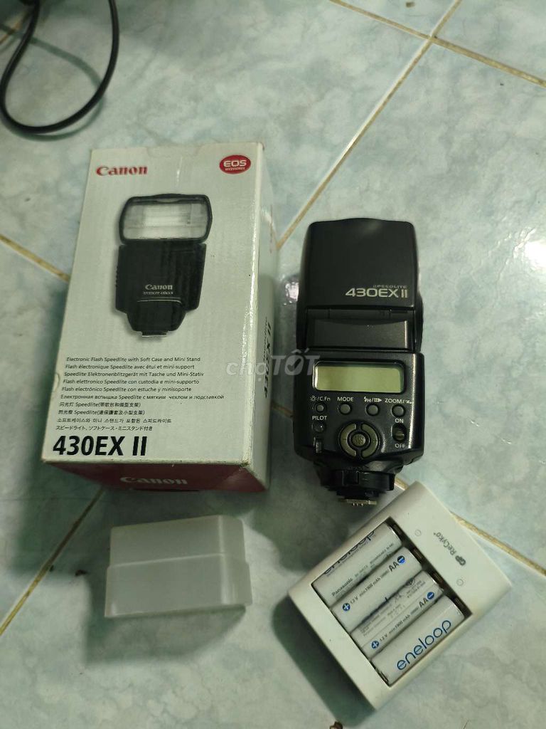 Đèn flash Canon 430 EX II 98% mới. Mua bán Máy ảnh, Máy quay tại Quận Bình Tân Tp Hồ Chí Minh được đăng bởi Kiệt hình 1