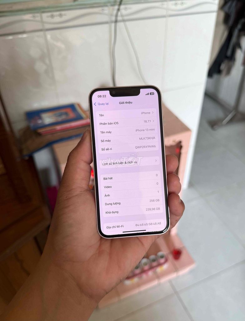 Pass IP 13 MiNi 256G. Mua bán Điện thoại tại Huyện Bình Chánh Tp Hồ Chí Minh được đăng bởi Minn hình 1
