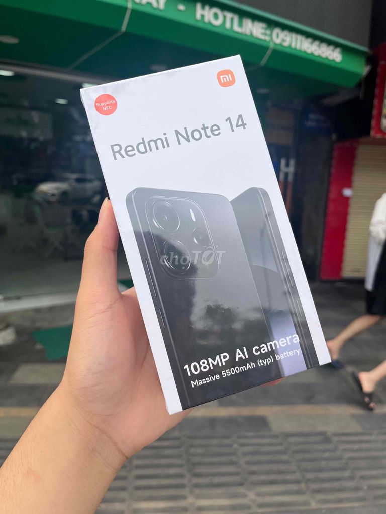 Xiaomi Redmi Note 14 128GB Đen. Mua bán Điện thoại tại Quận Ngô Quyền Hải Phòng được đăng bởi lê thanh thuỷ hình 1