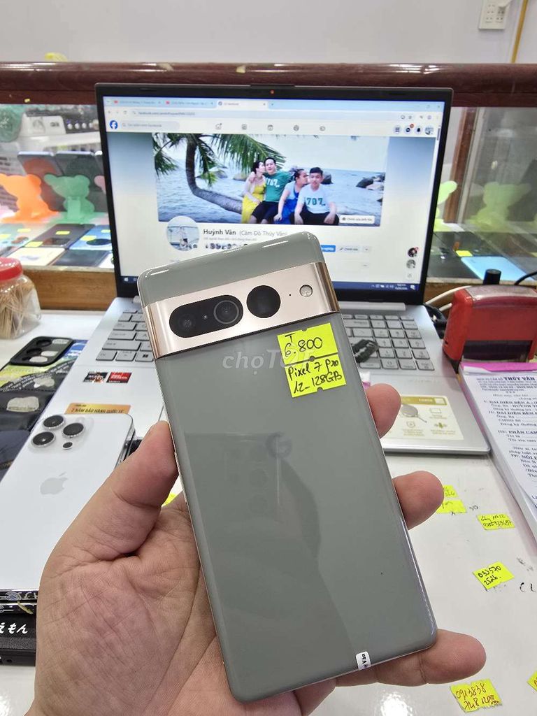 Google Pixel 7 Pro - 12/128. Mua bán Điện thoại tại Thành phố Long Xuyên An Giang được đăng bởi Facebook Cầm Đồ Thúy Vân hình 1