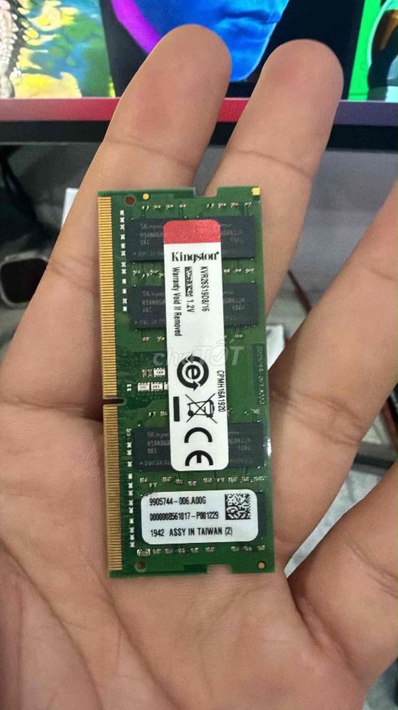 RAM Kingston 16GB DDR4 Mới. Mua bán Linh kiện (RAM, Card...) tại Quận Cái Răng Cần Thơ được đăng bởi Dương hình 1