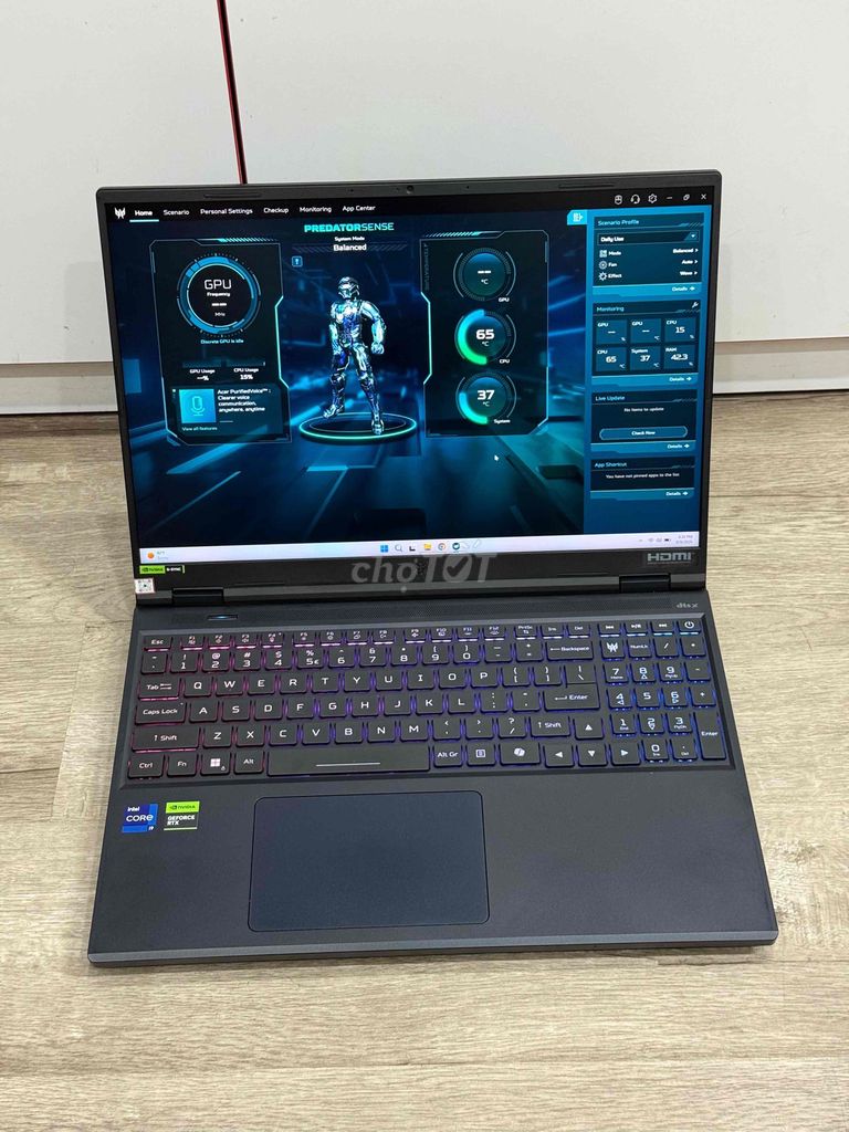 Acer Helios Neo 16 i9-14900HX 16GB/1TB RTX 4060. Mua bán Laptop tại Quận Đống Đa Hà Nội được đăng bởi Phan Trường Giang hình 1