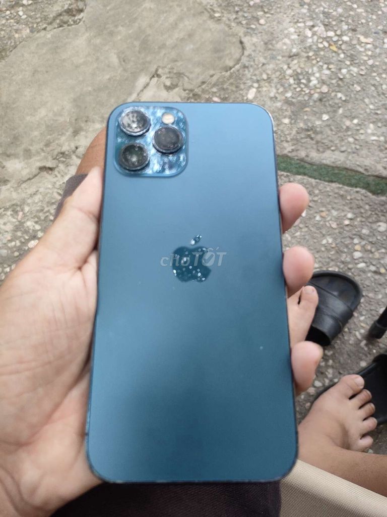Apple iPhone 12 Pro Max 256GB Xanh. Mua bán Điện thoại tại Huyện Chợ Mới An Giang được đăng bởi mua hết hình 1
