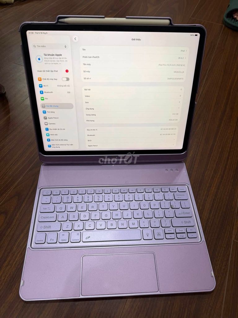 Apple iPad Pro 2020 Wifi Xám 512GB. Mua bán Máy tính bảng tại Quận 5 Tp Hồ Chí Minh được đăng bởi Hội Đồ Điện Tử hình 1