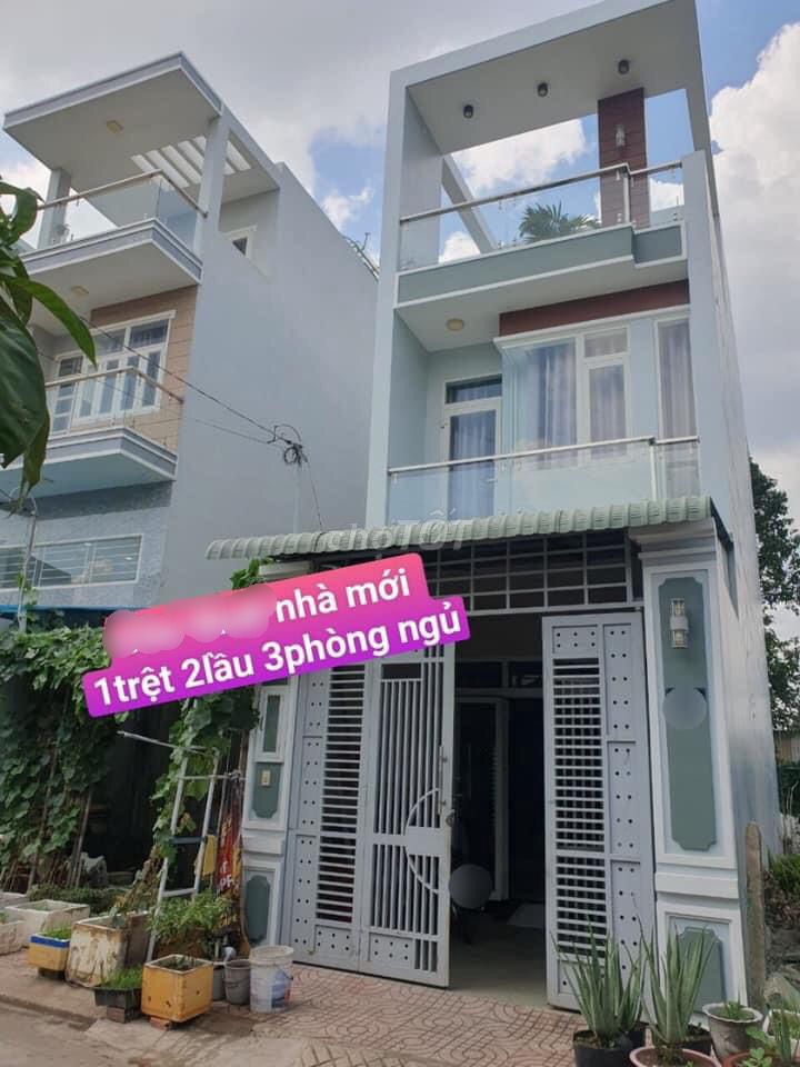 ✅✅cho thuê nhà mới 2 lầu hẻm 6mét phường hiệp phú