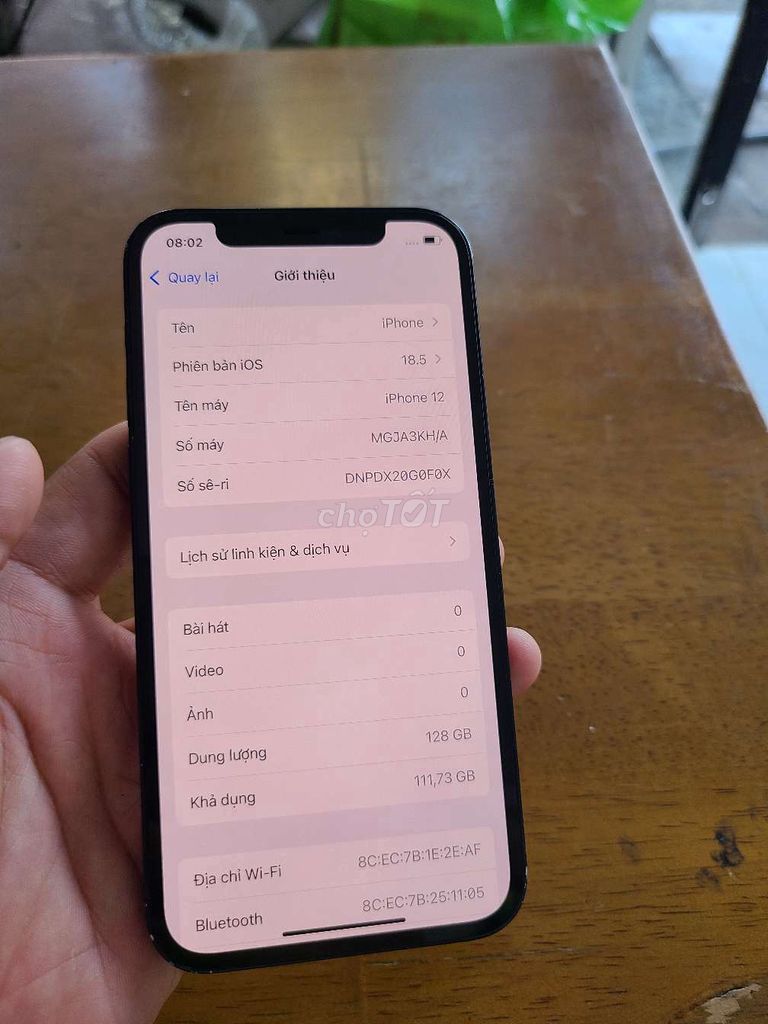 Ip12 128g full cn. Mua bán Điện thoại tại Huyện Vĩnh Cửu Đồng Nai được đăng bởi junstar store hình 5