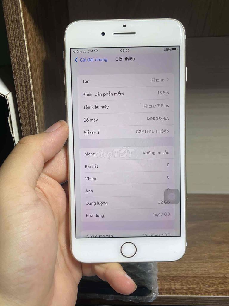 iPhone 7 Plus 32GB Vàng. Mua bán Điện thoại tại Huyện Bình Chánh Tp Hồ Chí Minh được đăng bởi khang hình 1