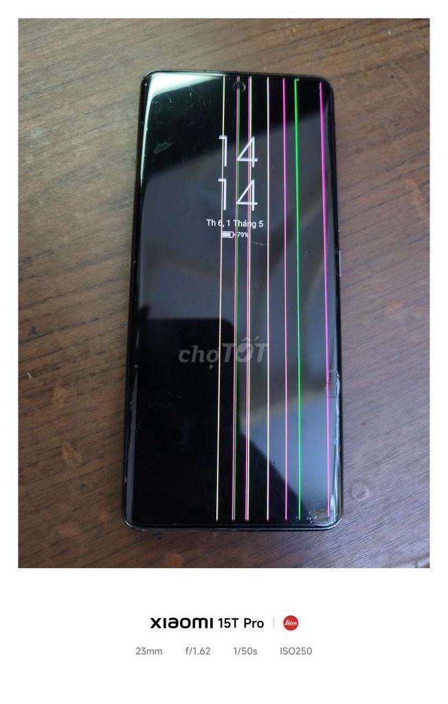 Xiaomi 13 Pro 128GB Đen Hư hỏng. Mua bán Điện thoại tại Quận Bình Tân Tp Hồ Chí Minh được đăng bởi Lương Hoàng Long hình 1
