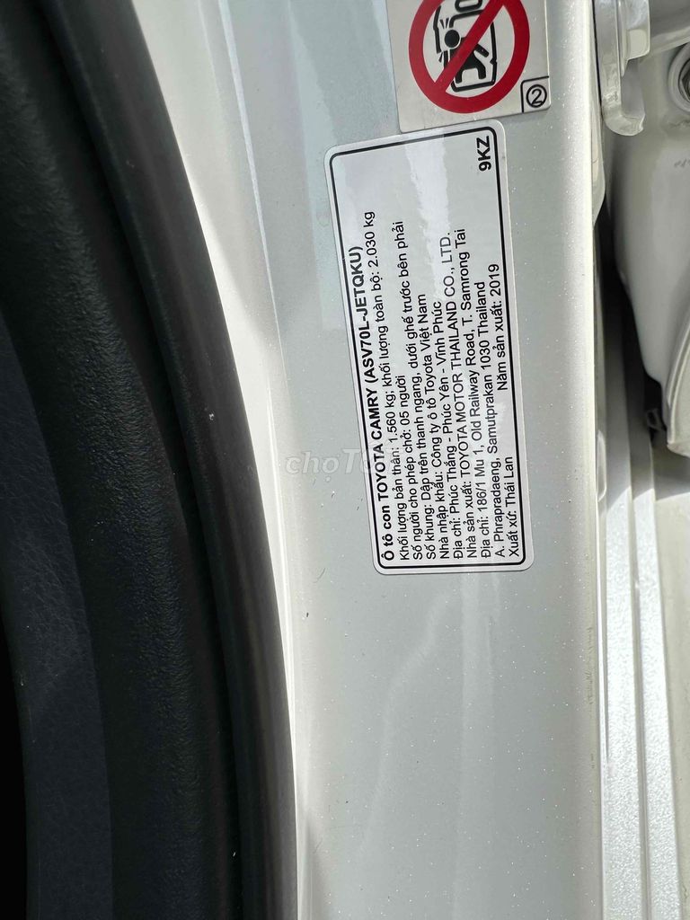 Toyota Camry 2019 2.5Q -xe Hãng BH 1 năm đẹp. Mua bán Ô tô tại Quận Bình Thạnh Tp Hồ Chí Minh được đăng bởi phuongneo hình 13