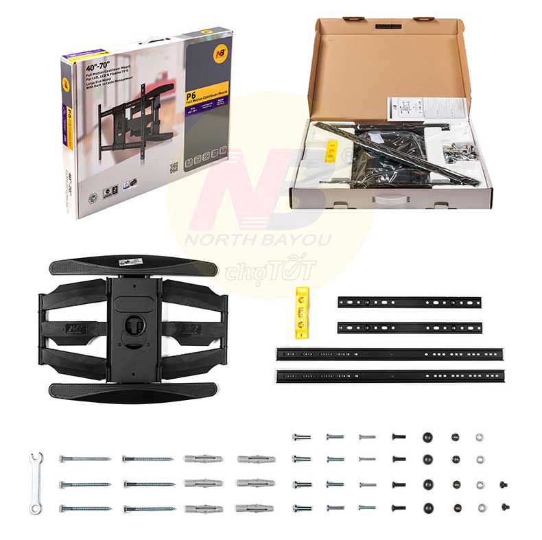 KHUNG TREO TIVI ÁP TƯỜNG ĐA NĂNG NB P6. Mua bán Phụ kiện (Màn hình, Chuột...) tại Quận 12 Tp Hồ Chí Minh được đăng bởi PHÂN PHỐI LINH KIỆN ĐIỆN TỬ hình 4