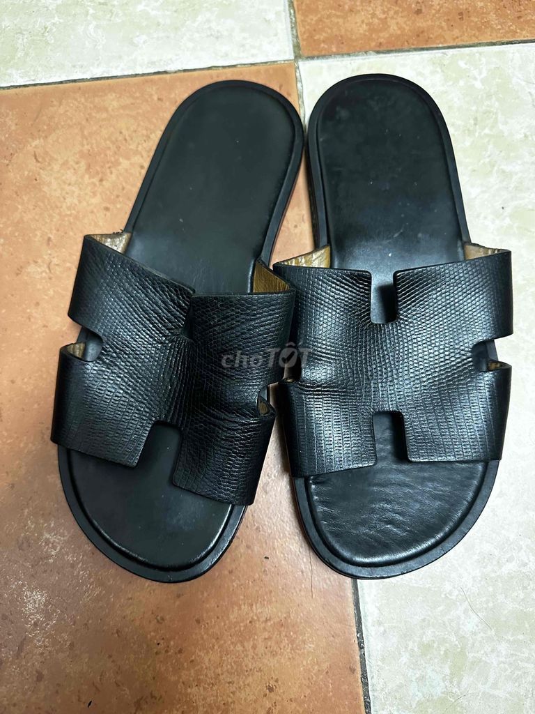 Dép Hemmes Da Đen size 39.5. Mua bán Giày dép tại Quận Hai Bà Trưng Hà Nội được đăng bởi Trần H A hình 3