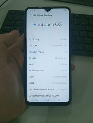 Vivo Y19 128GB Đen Đã qua sử dụng