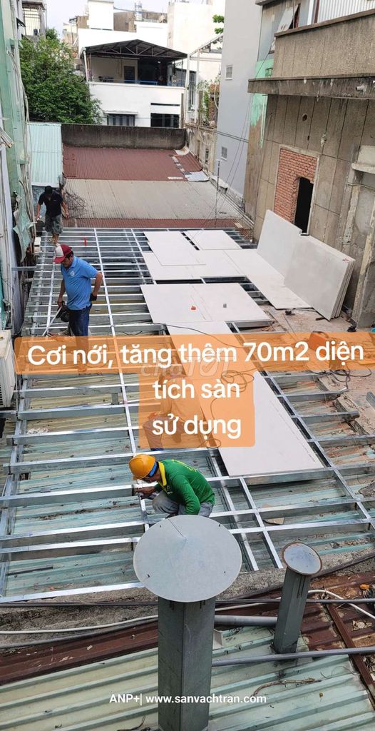 Cơi nới, nâng thêm tầng cho ngôi nhà