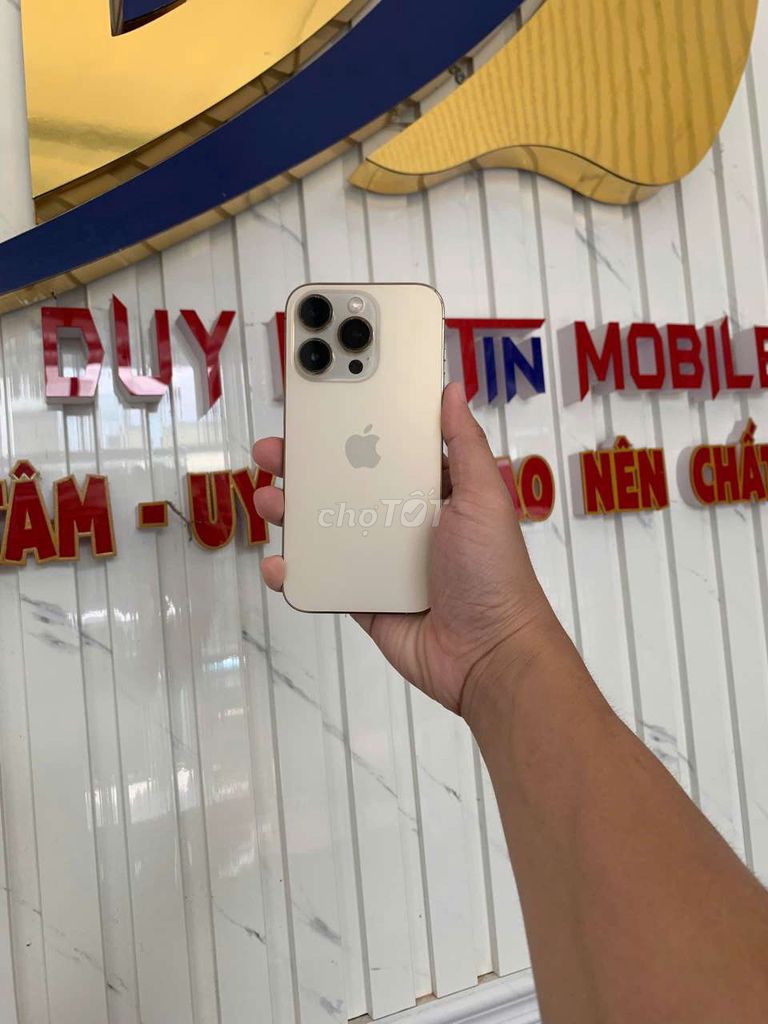 14 Pro Vàng quốc tế 100% có sim vật lí,có bán góp. Mua bán Điện thoại tại Thành phố Cà Mau Cà Mau được đăng bởi Duy Dustin Mobile hình 1