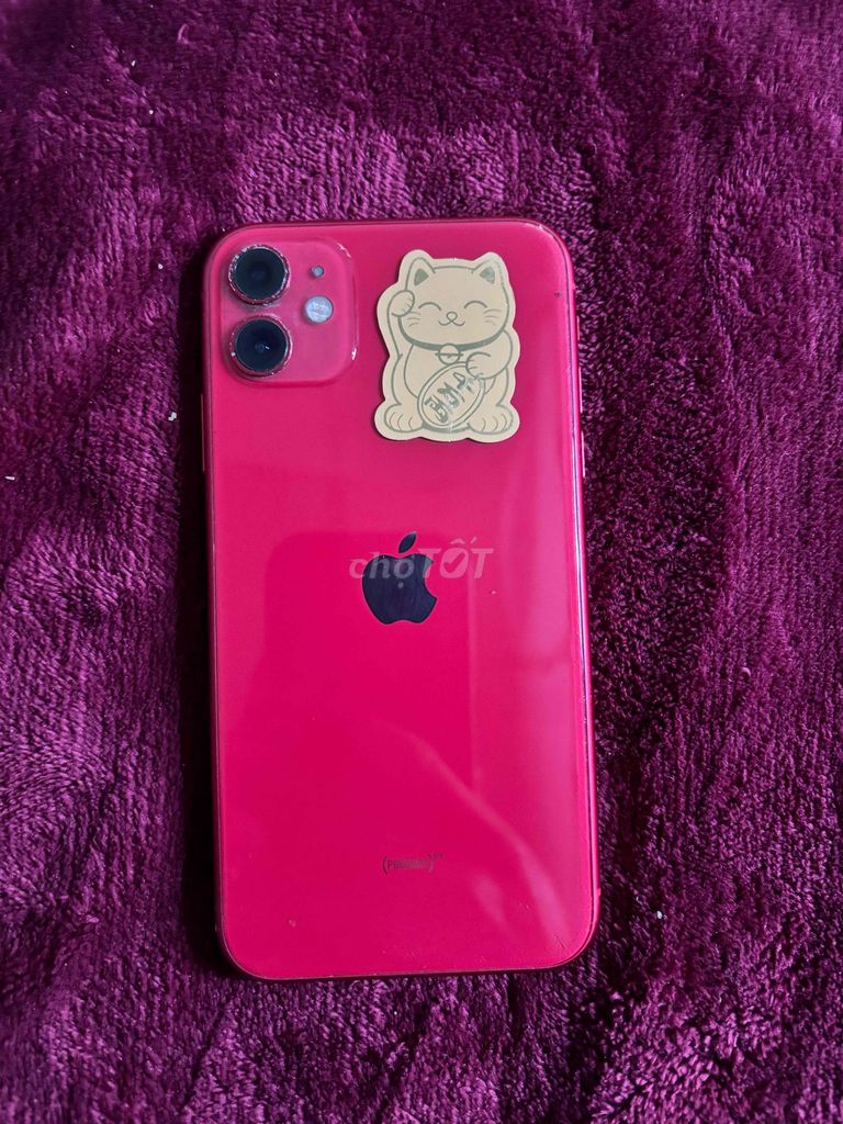 Apple iPhone 11 64GB Đỏ Đã dùng. Mua bán Điện thoại tại Huyện Bát Xát Lào Cai được đăng bởi Nam Koi hình 1