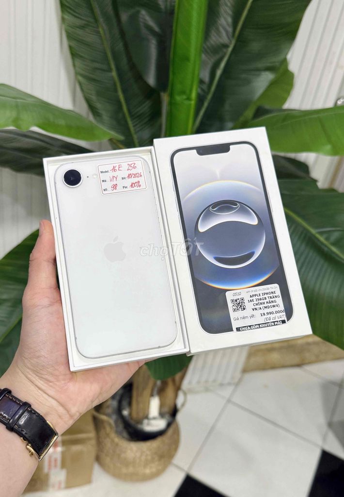 iPhone 16E 256GB Trắng VN/A fullbox pin 100%. Mua bán Điện thoại tại Quận Đống Đa Hà Nội được đăng bởi Lâm Bảo Tuyên hình 1