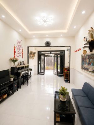BÁN NHÀ GÒ XOÀI - 1 SẸC-4.4MX19M-3 TẦNG-4PN-HXH THÔNG- NHỈNH 60TR/M2