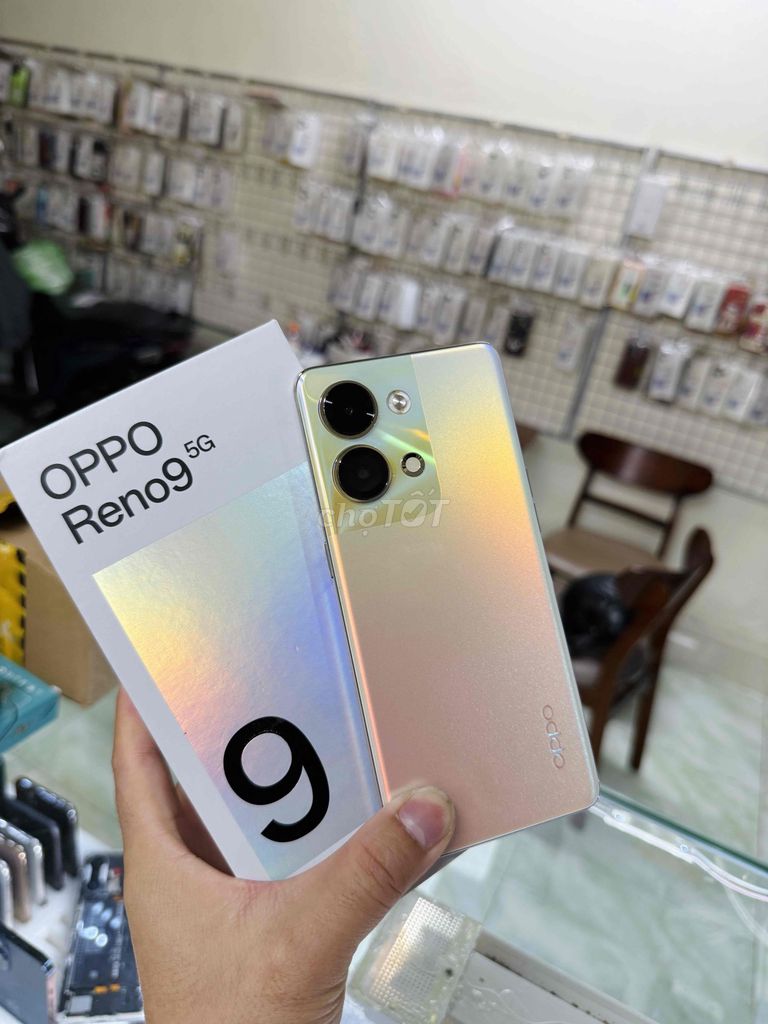 Oppo Reno 9 5G 256GB Vàng 99%. Mua bán Điện thoại tại Huyện Tam Bình Vĩnh Long được đăng bởi Trong Tran hình 1