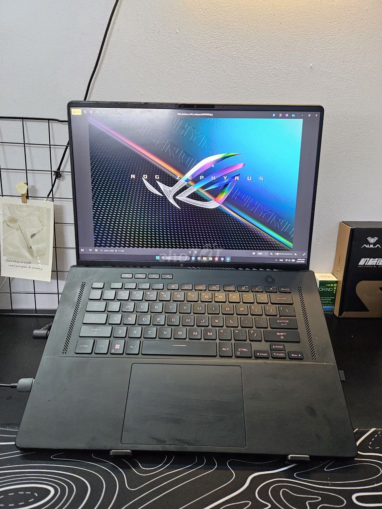 Asus ROG Zephyrus M16 2022 i7 24GB RTX 3060 Đen. Mua bán Laptop tại Quận Gò Vấp Tp Hồ Chí Minh được đăng bởi Tín Nguyễn hình 1