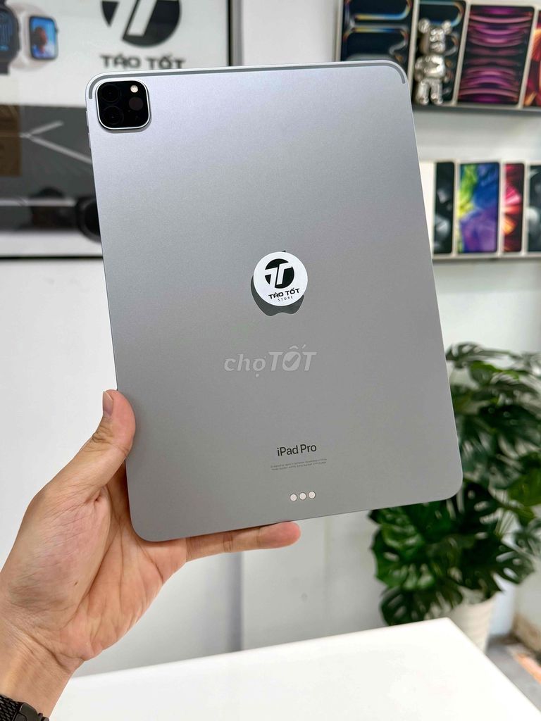 Apple iPad Pro M2 11 inch 128GB Xám đẹp pin 93%. Mua bán Máy tính bảng tại Quận 10 Tp Hồ Chí Minh được đăng bởi Táo Tốt Apple  hình 1