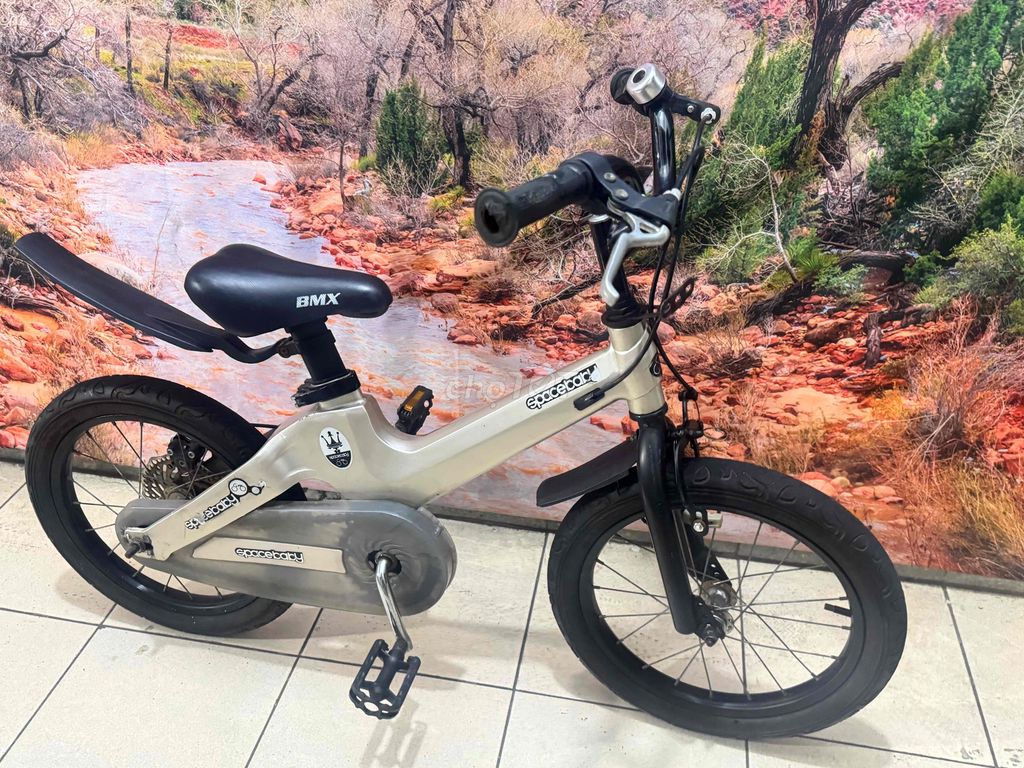 Xe trẻ em Spacy 16 inch màu titan. Mua bán Xe đạp tại Quận Tân Bình Tp Hồ Chí Minh được đăng bởi Bbb hình 2
