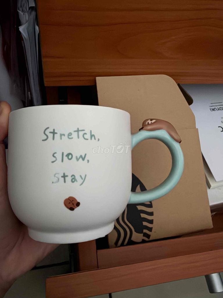 Cốc sứ Starbucks Trắng Gốm sứ. Mua bán Dụng cụ nhà bếp tại Quận Gò Vấp Tp Hồ Chí Minh được đăng bởi Phan Hoang hình 1