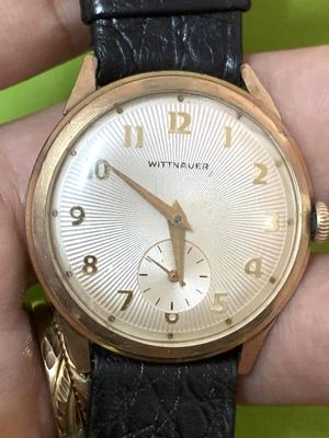 Đồng hồ cổ Wittnauer máy cơ lên dây bọc vàng