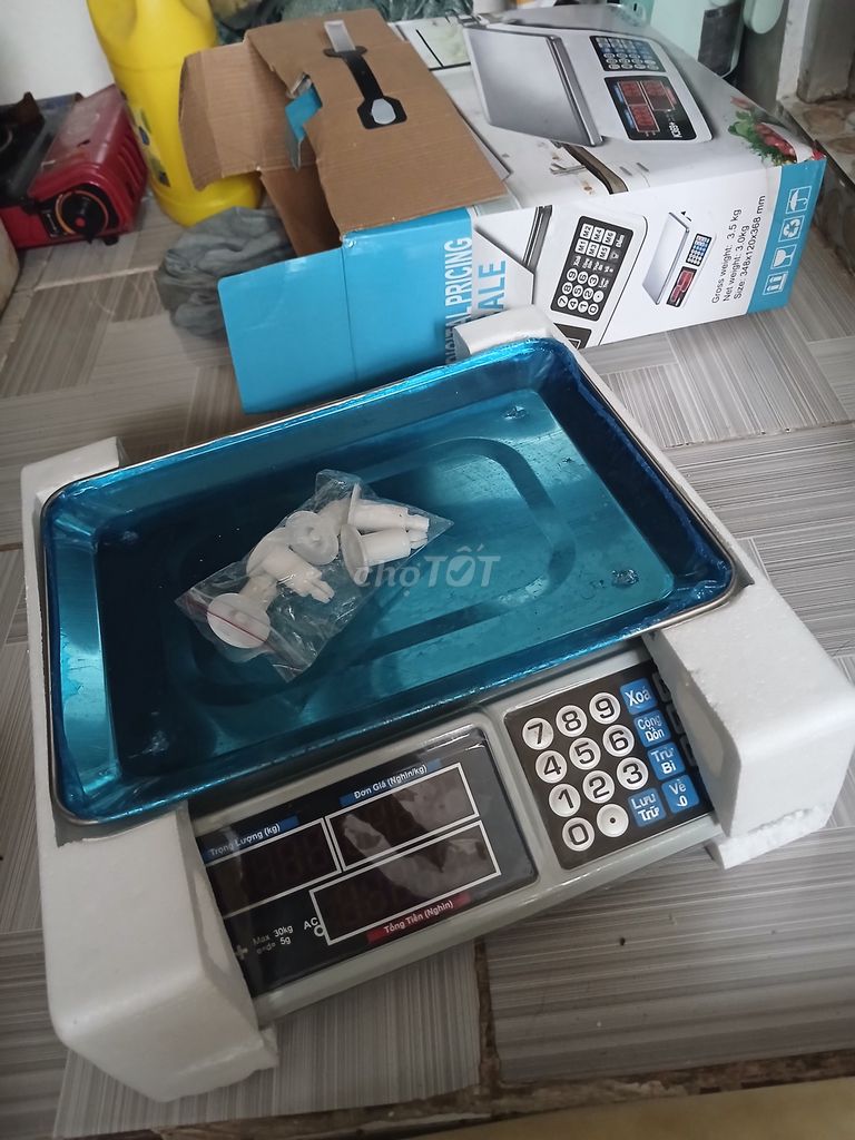 Cân điện tử 30kg Văn phòng, gia đình. Mua bán Đồ dùng văn phòng tại Quận 12 Tp Hồ Chí Minh được đăng bởi Hoài Vũ hình 1