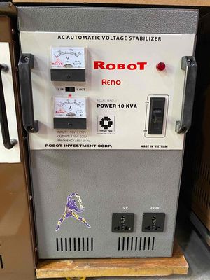 ổn áp 10kva robot reno dai 150v-250v dây đồng 100%. Mua bán Đồ chuyên dụng, Giống nuôi trồng tại Quận Bình Tân Tp Hồ Chí Minh được đăng bởi  ổn áp cũ bình tân 