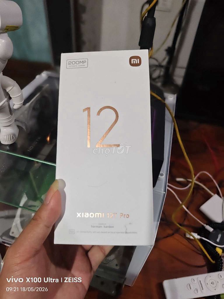 Xiaomi 12T Pro Đen 12GB/256GB. Mua bán Điện thoại tại Huyện Đông Anh Hà Nội được đăng bởi Tung hình 1