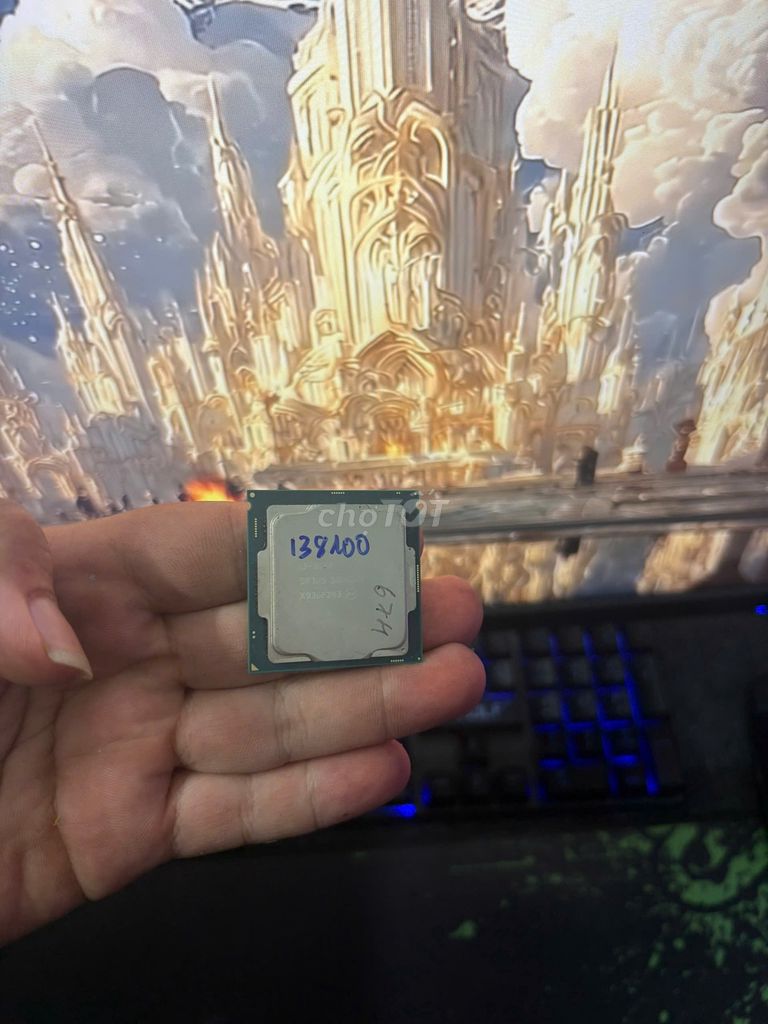 CPU Intel Core i3-8100 non f. Mua bán Linh kiện (RAM, Card...) tại Quận Phú Nhuận Tp Hồ Chí Minh được đăng bởi tiến tài 770 nguyễn kiệm p4 quận phú nhuận hình 1