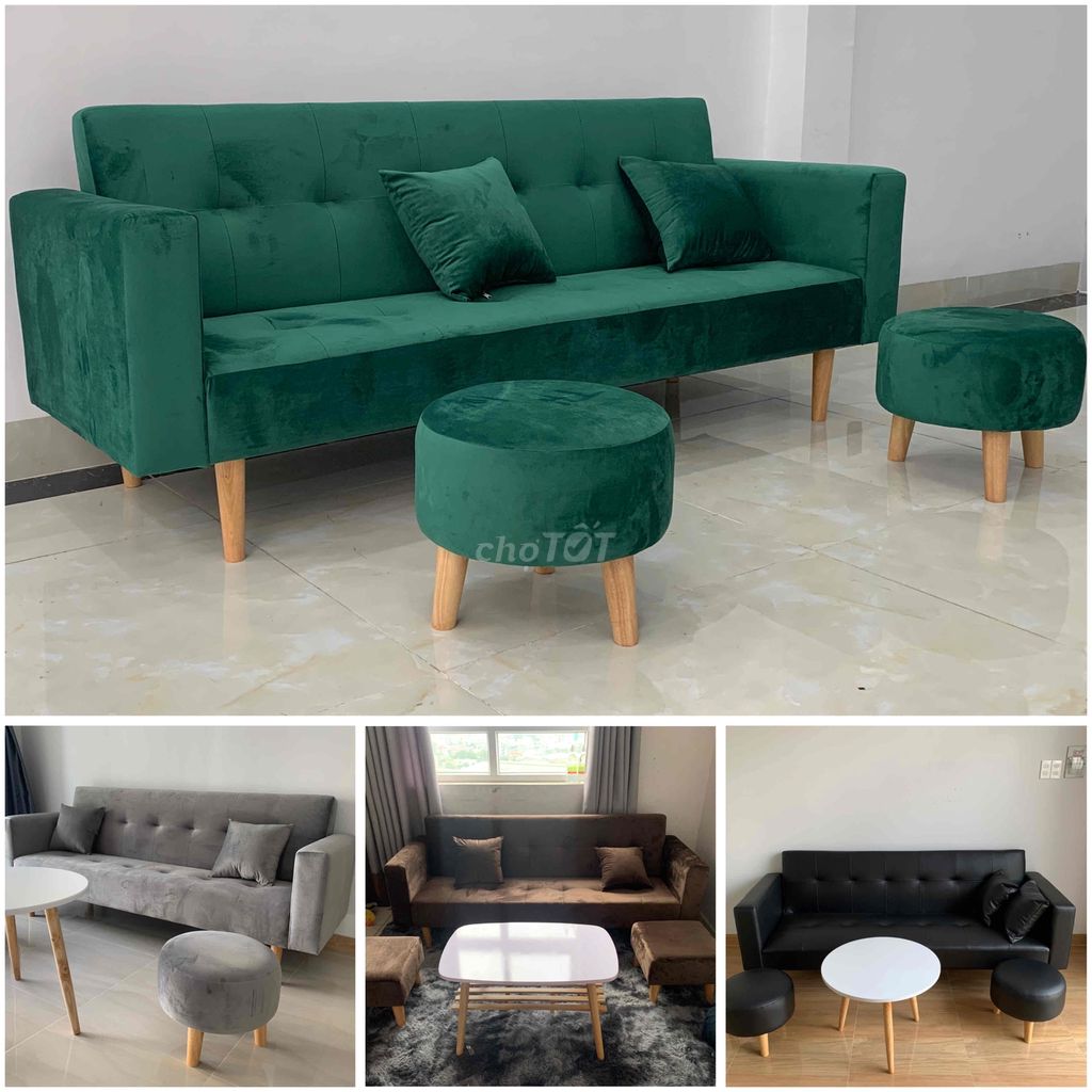 GHẾ MỚI  100 , GHẾ ĐƠN  SOFA 1M95 ( kèm 2 gối)