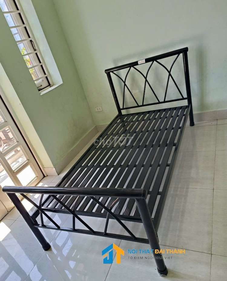 Giường sắt 1M kiểu ĐANCHÉO, GIÁSIÊURẺ, HỎA TỐC HCM. Mua bán Giường, chăn ga gối nệm tại Quận Tân Phú Tp Hồ Chí Minh được đăng bởi NỘI THẤT ĐẠI THÀNH hình 1