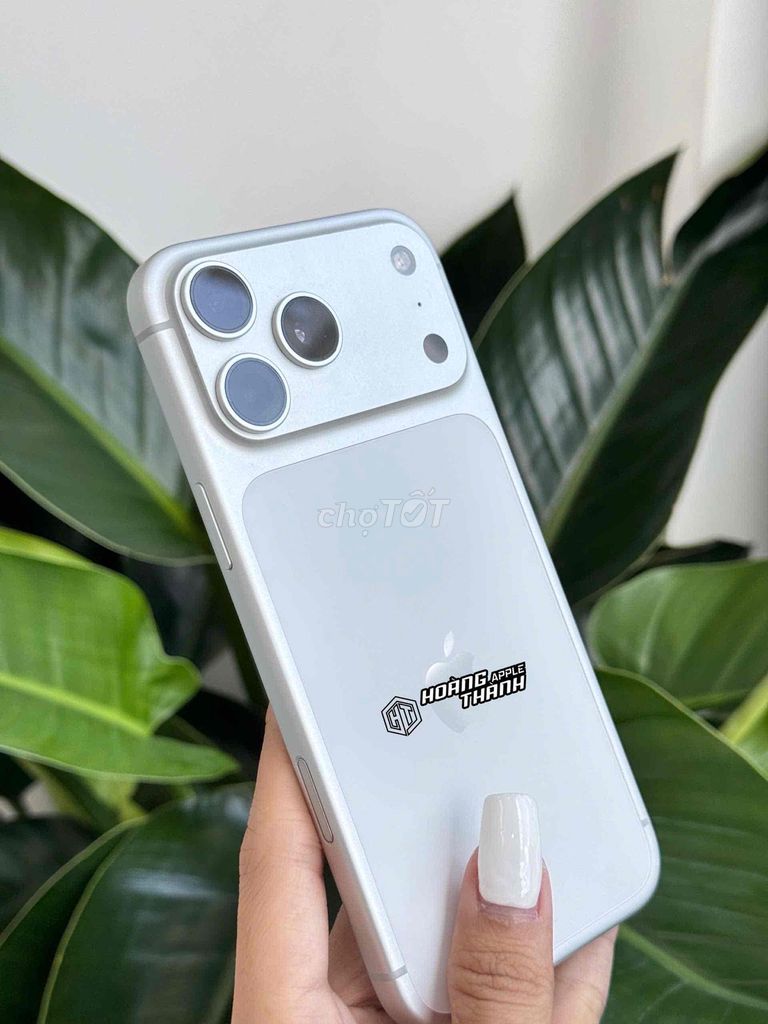 iP 17 Promax Bạc 1000Gb VN - Có quẹt thẻ tín dụng. Mua bán Điện thoại tại Thành phố Mỹ Tho Tiền Giang được đăng bởi Hoàng Thành Apple hình 1
