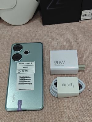 Redmi Turbo 3 16/512 xanh sạc 90w có ship COD. Mua bán Điện thoại tại Quận Hoàng Mai Hà Nội được đăng bởi Trần Ngọc Hiếu