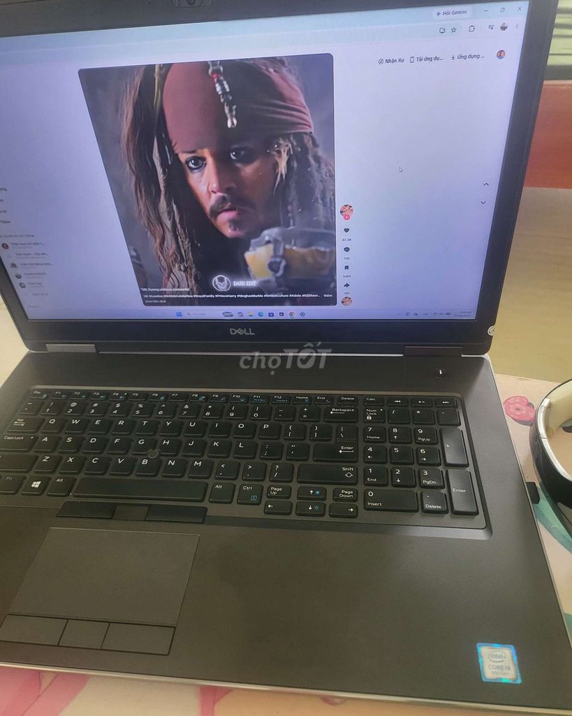 Dell Precision 7740 i9/ 32GB/512GB/ RTX400. Mua bán Laptop tại Thị Xã Buôn Hồ Đắk Lắk được đăng bởi Thanh Tâm Putin hình 1