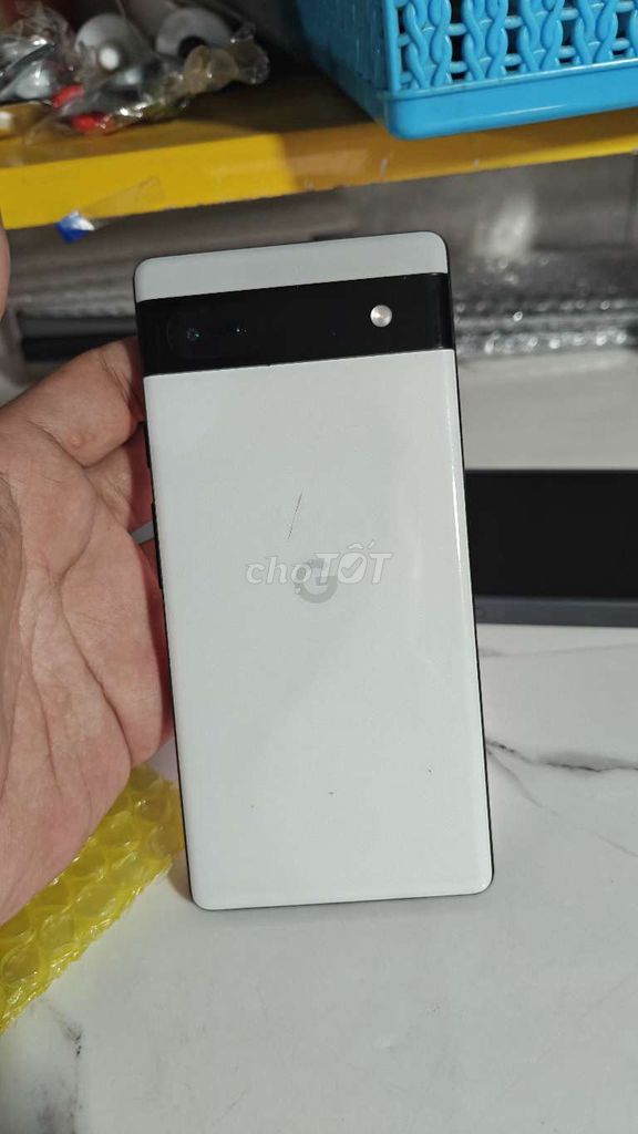 Google Pixel 6a 128GB Trắng. Mua bán Điện thoại tại Quận Tân Phú Tp Hồ Chí Minh được đăng bởi huy  hình 1