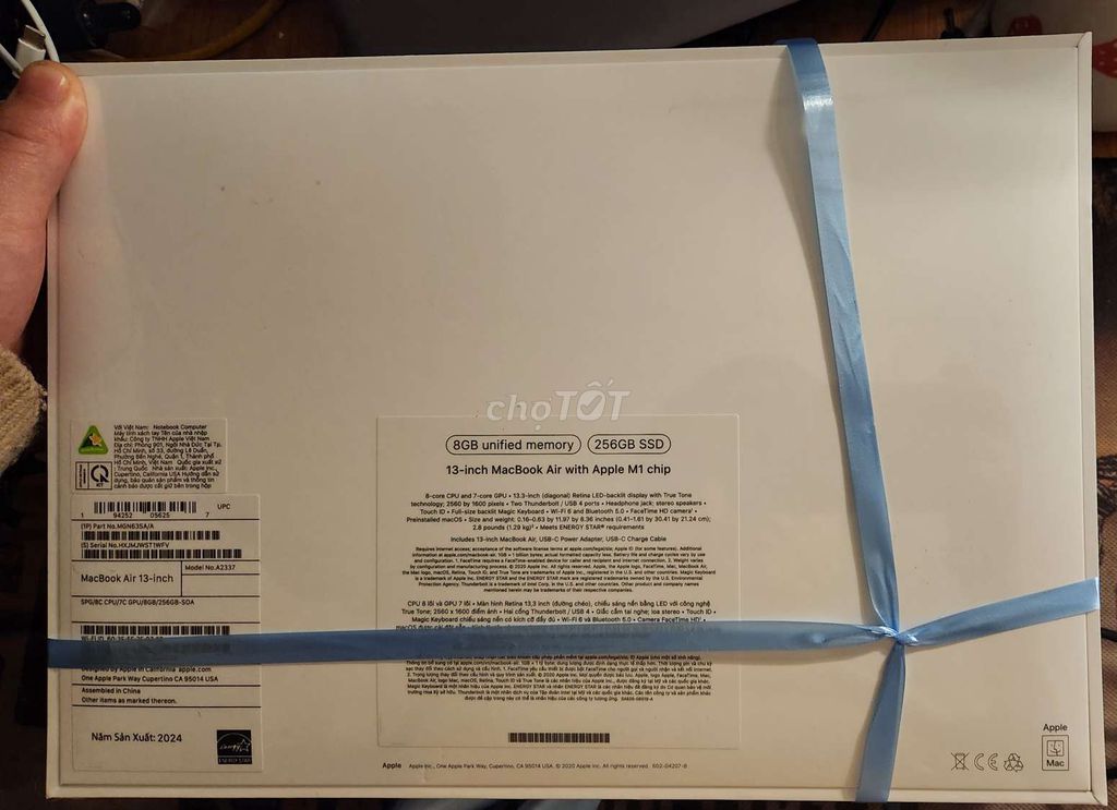 Macbook air 8Gb/256Gb hàng new seal