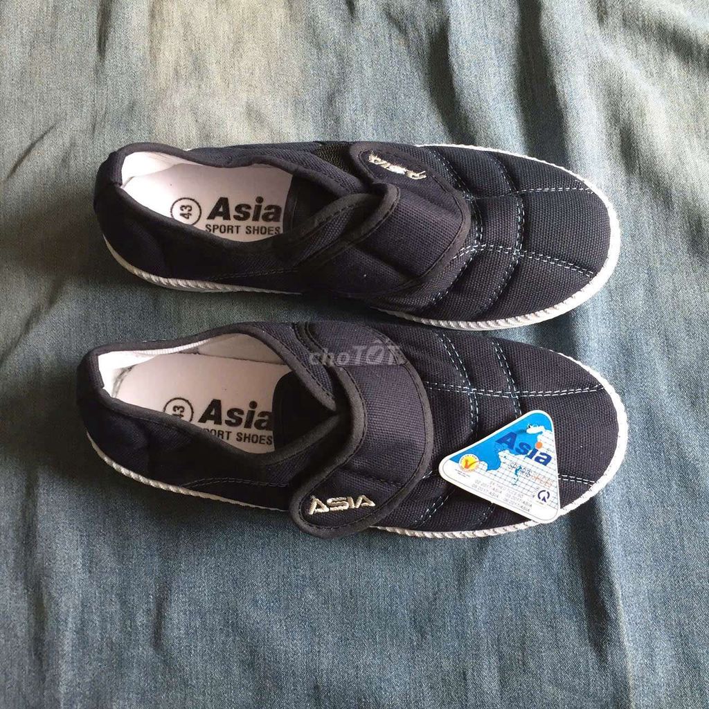 Giày Asia Nam Đen Size 43. Mua bán Giày dép tại Huyện Hóc Môn Tp Hồ Chí Minh được đăng bởi Thuý hình 1