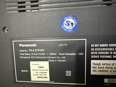 tivi lcd 37in panasonic (37x10v) hd. Mua bán Tivi, Âm thanh tại Quận Tân Bình Tp Hồ Chí Minh được đăng bởi hồ hoàng triều