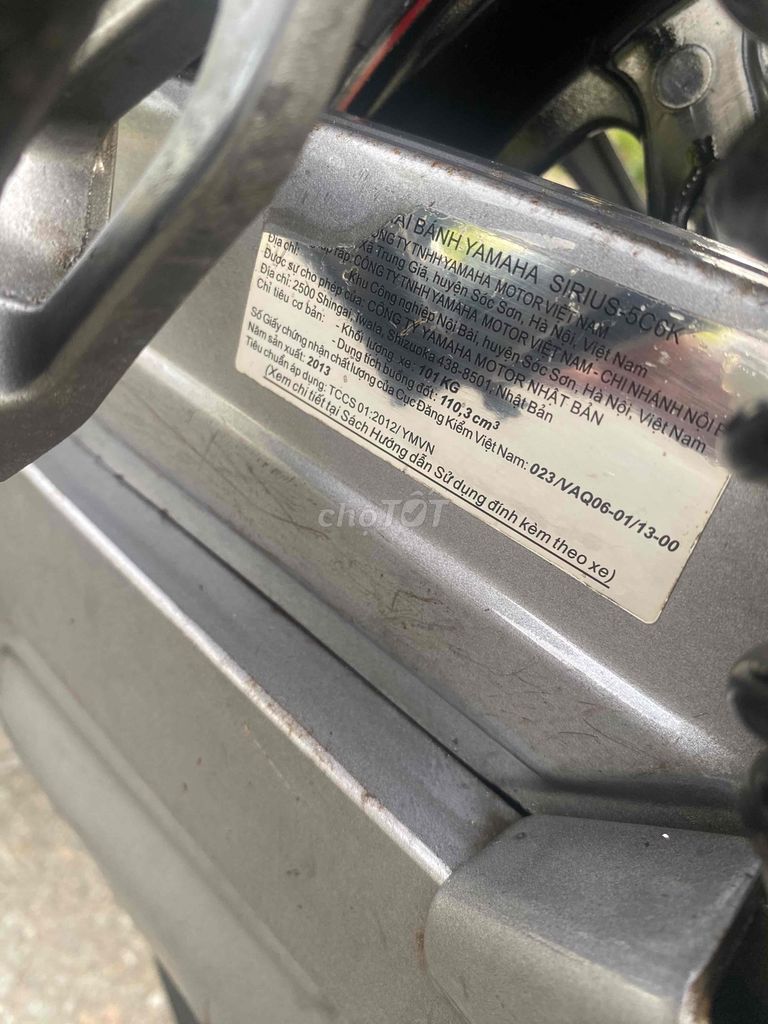 SIRIUS. Mua bán Xe máy tại Quận Ô Môn Cần Thơ được đăng bởi Trần Sang hình 5