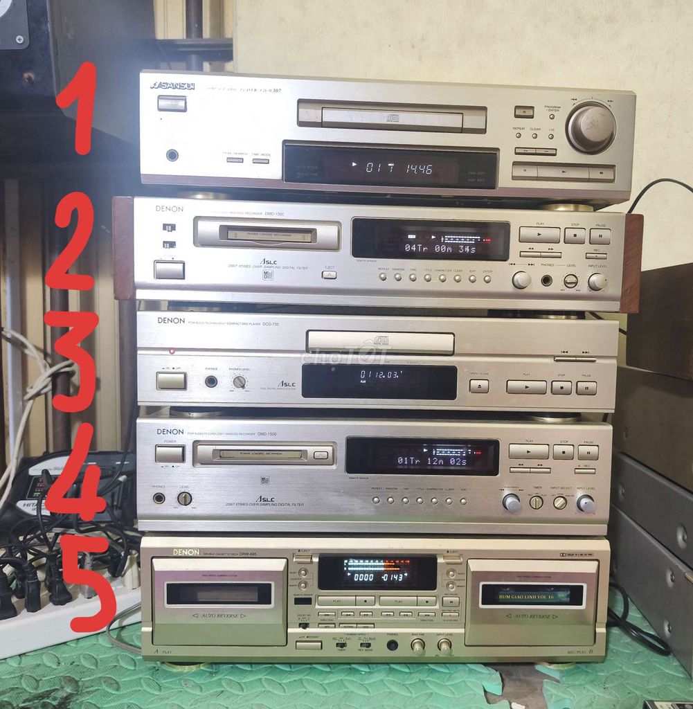 Đầu đĩa CD Sansui ARD-307 Bạc. Mua bán Tivi, Âm thanh tại Huyện An Dương Hải Phòng được đăng bởi Thái Nguyên Giáp hình 1
