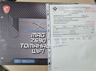 Z690 msi tomahawk DDR5 WIFI