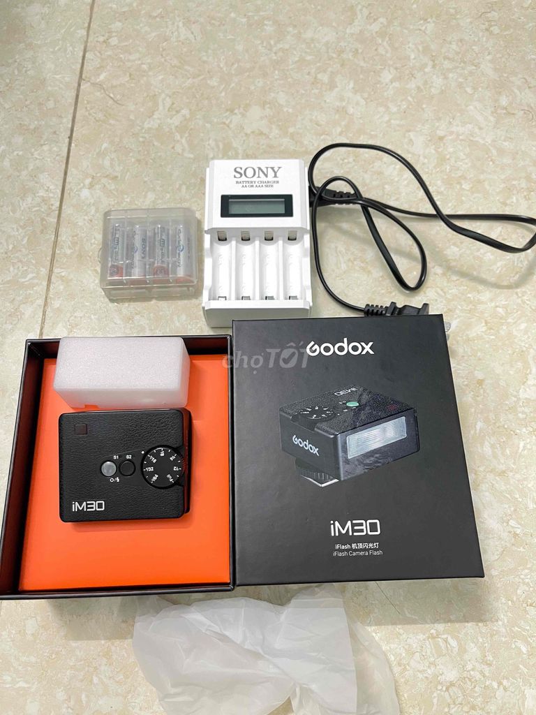 Đèn flash Godox iM30 Đen (like new). Mua bán Máy ảnh, Máy quay tại Thành phố Thủ Đức Tp Hồ Chí Minh được đăng bởi shin hình 1